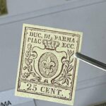 Parma 20c bruno lilla sassone n. 10