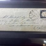 Lettera 20c cobalto oltremare scuro