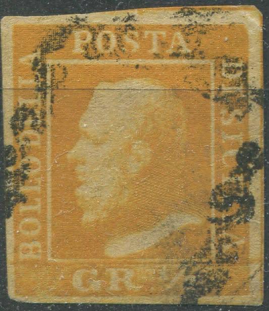 Sicilia sassone N°1a arancio I tavola